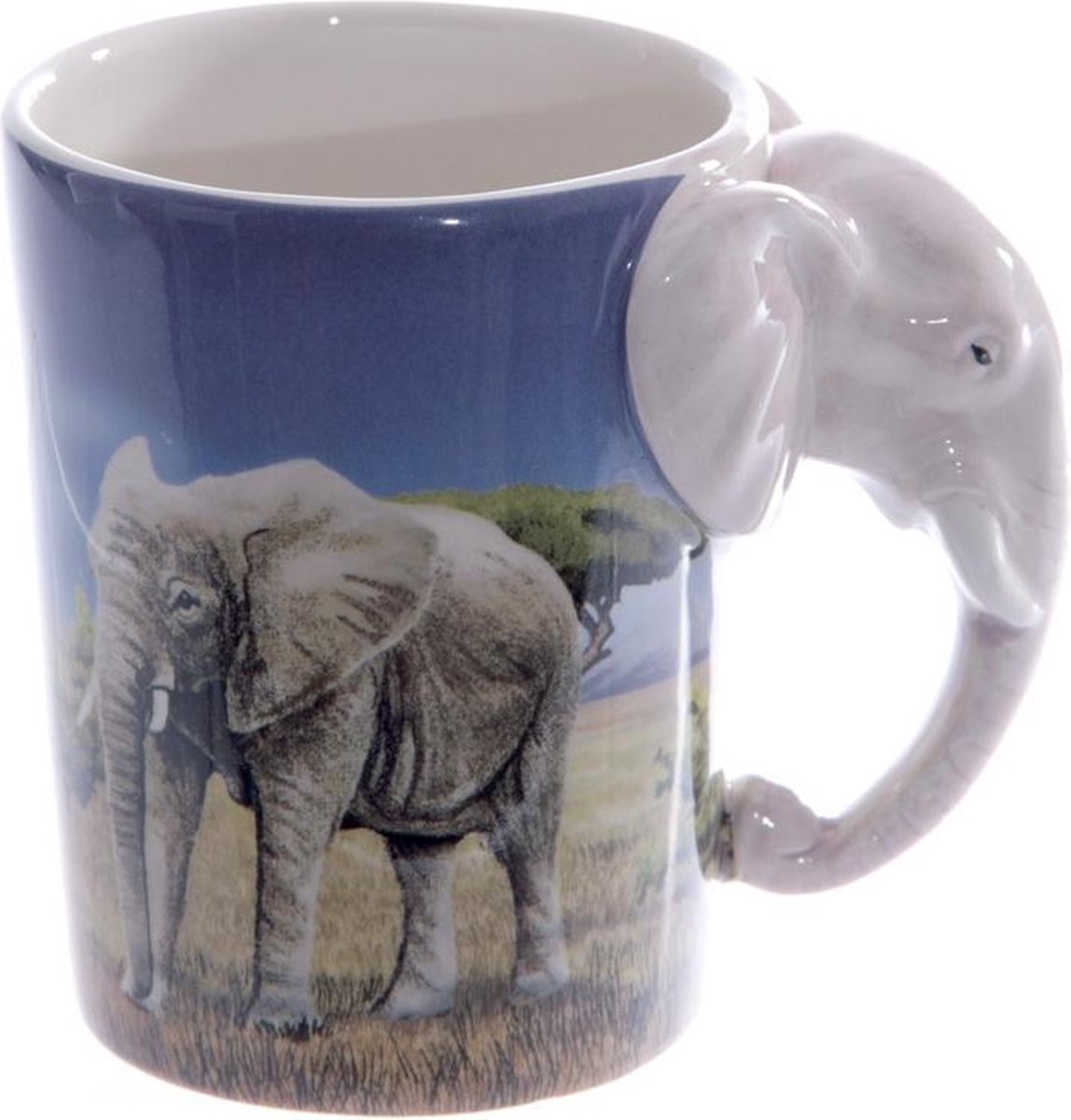 Gobelet Puckator avec anse éléphant
