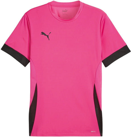 Puma teamgoal matchday jersey maillot de sport pour hommes - rose fluo pes- noir- noir