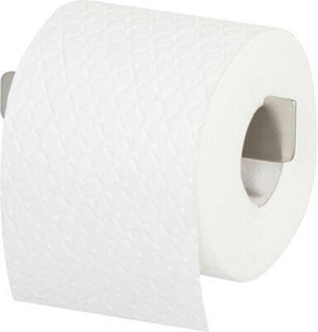 Col Tigre - porte-rouleau papier toilette sans rabat - sans perçage - porte-rouleau papier toilette autocollant - inox brossé