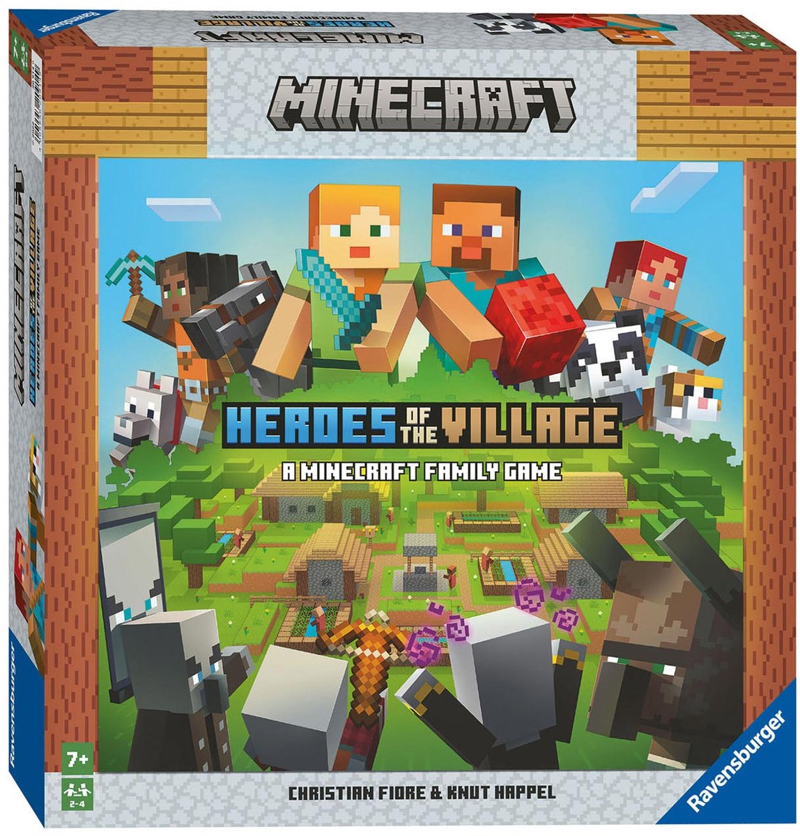 Ravensburger Minecraft Junior : Héros du Village - jeu de société