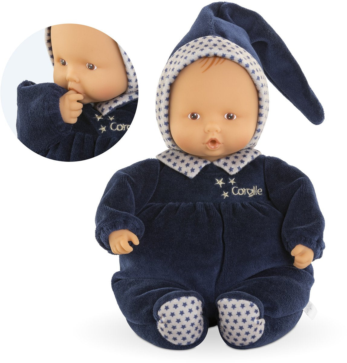 Corolle Mon Doudou Babipouce Blue Starry Dreams Babypop, 28cm