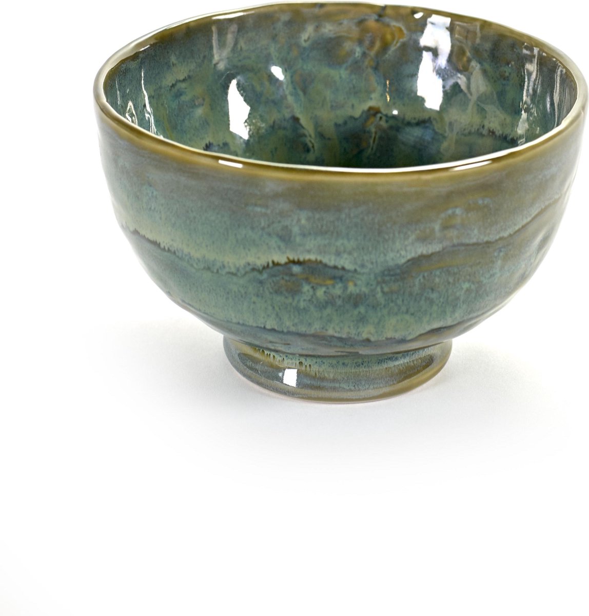 Serax - pascale naessens pure - bol l - vert d'eau - 15 ø - 4 pièces