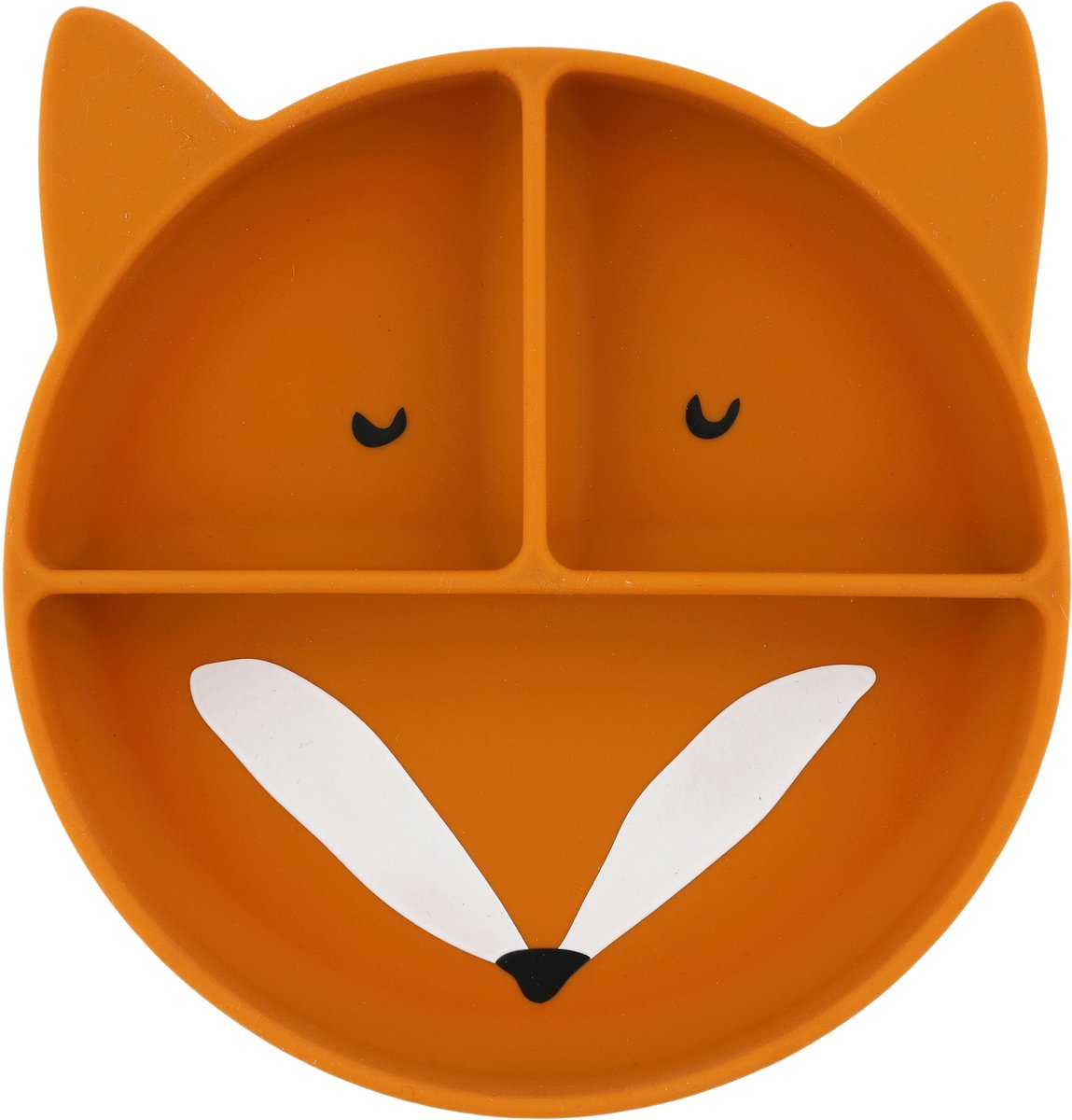 Assiette en silicone Trixie avec compartiments et ventouse - mr. renard