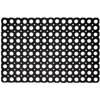 Tapis à anneaux en caoutchouc Domino 17mm haut 40x60cm