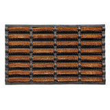 Paillasson mudbuster 40x60 cm caoutchouc avec noix de coco