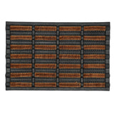 Paillasson mudbuster 40x60 cm caoutchouc avec noix de coco