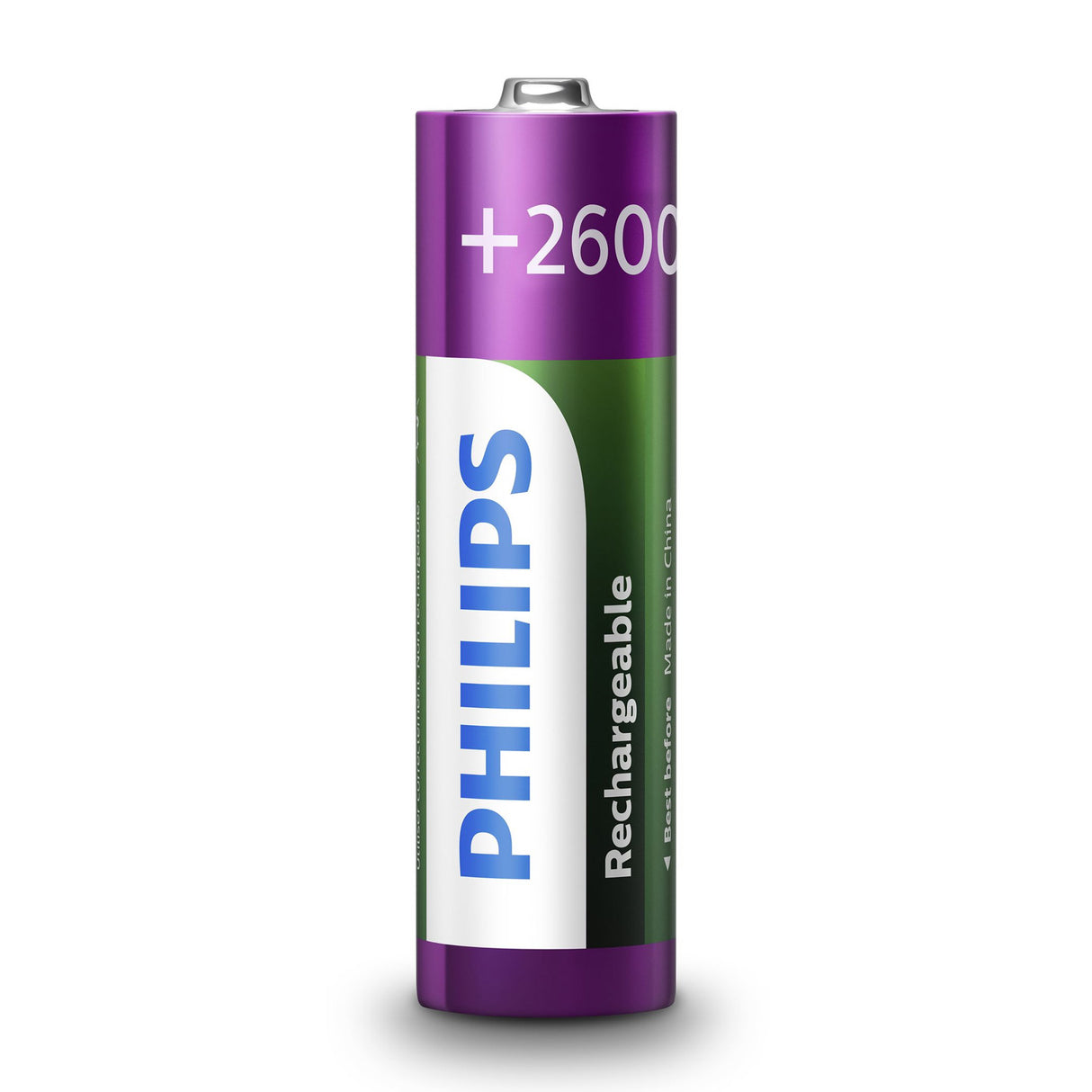 Ventes de piles Europe Piles rechargeables Philips AA, 4 pcs.