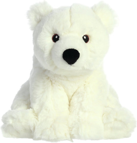 Peluche Aurora peluche ours polaire - peluche - blanc - 24 cm - thème pôle nord - peluche ours