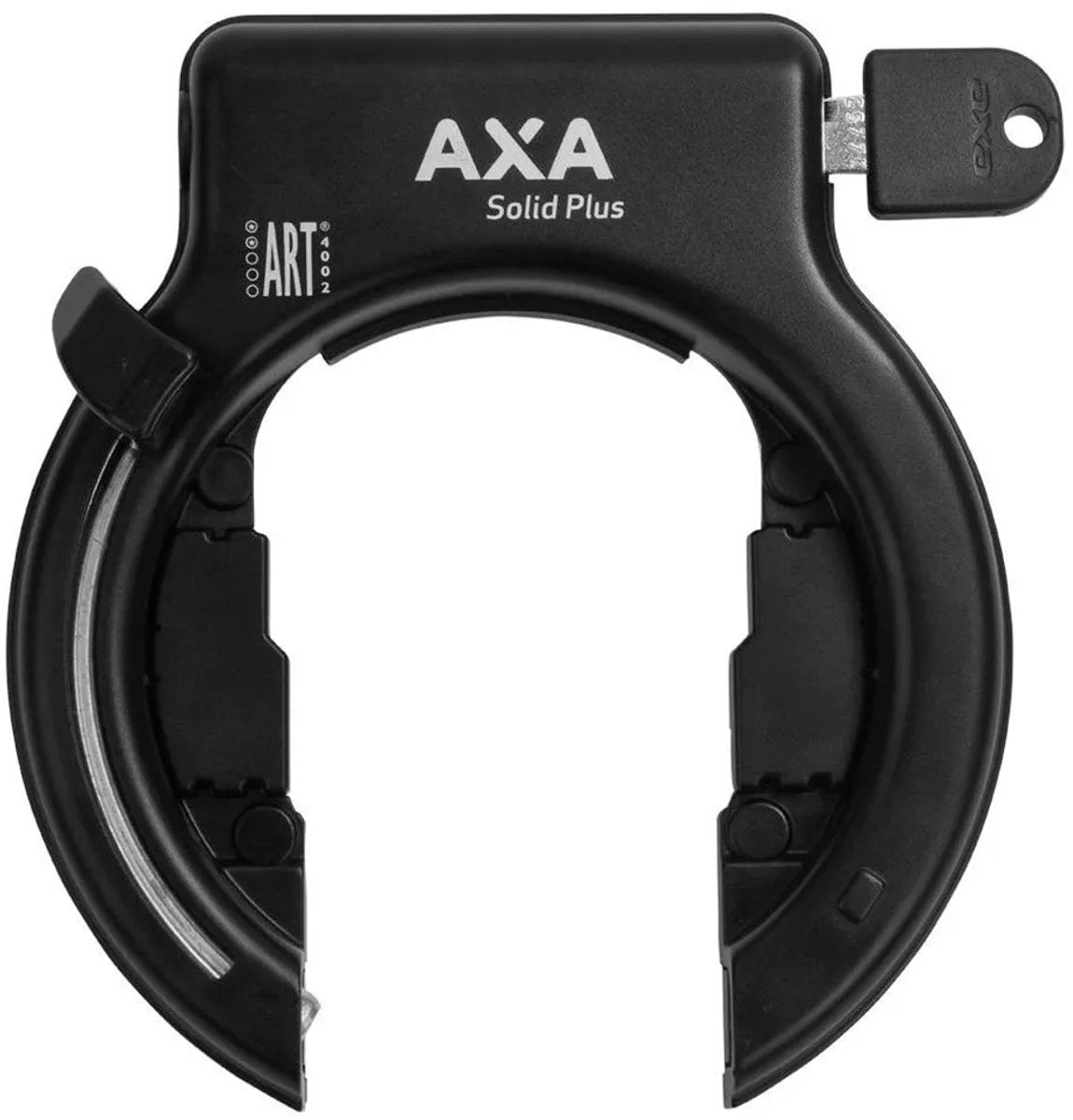 Axa Solid Plus Black Art2 Ring Lock - 150 mm - Bicycle