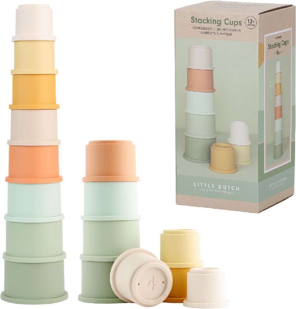 Rubo Toys Little Dutch Tasses empilables unisexe