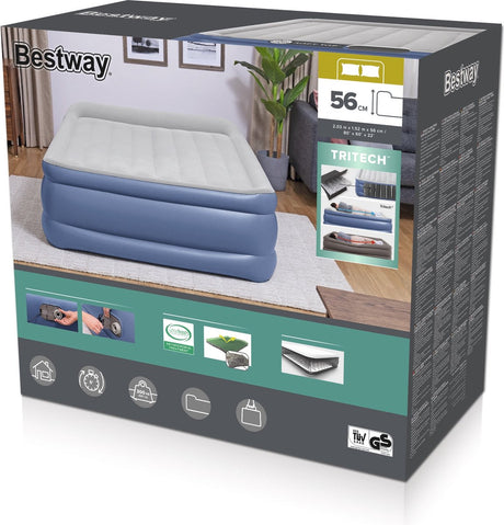 Matelas pneumatique Bestway tritech queen 2 personnes