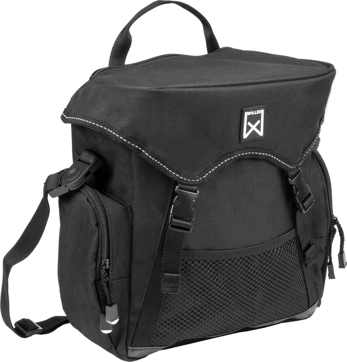 Sacoche Willex - sacoche de vélo simple - 10 litres - noir - sportive - avec bandoulière