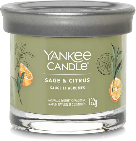 Bougie Yankee - petit gobelet à la sauge et aux agrumes