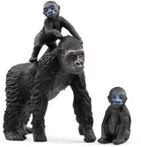 Famille de gorilles de la faune Schleich 42601