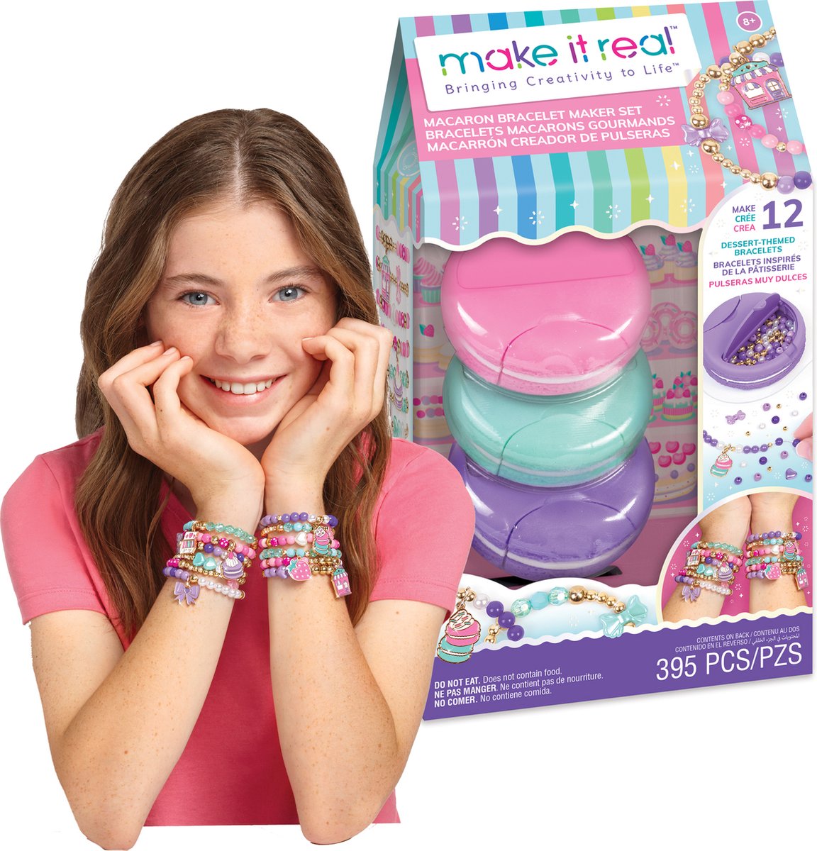 Ensemble de bracelets macarons Spectron
