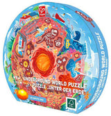 Puzzle du monde souterrain Hape avec lumière - 36 pcs.