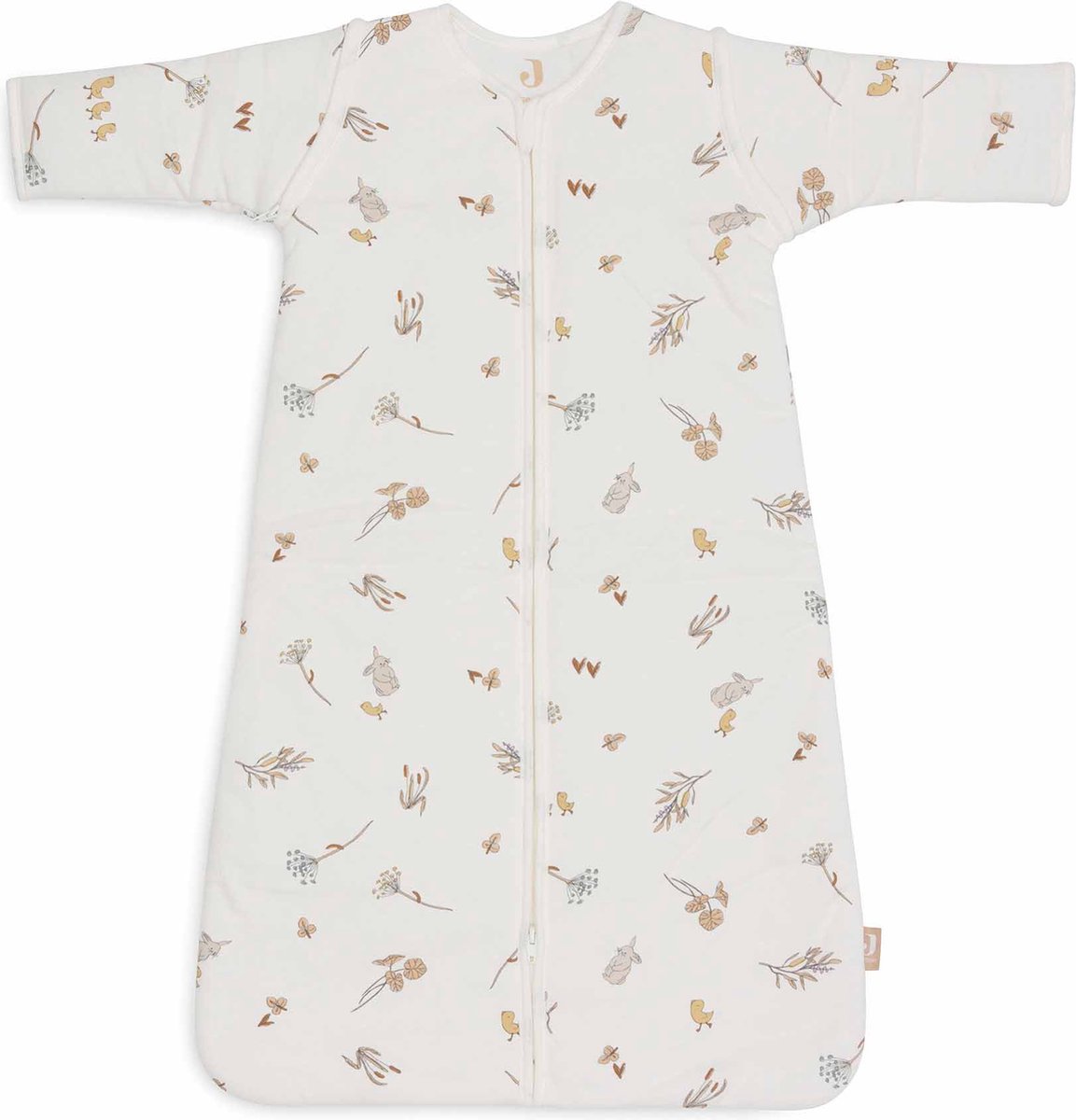Jollein baby slaapzak winter met afritsbare mouw 70cm - riverside - winterslaapzak