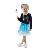 Toi-toys princesse des glaces avec tutu, diadème et bâton de princesse