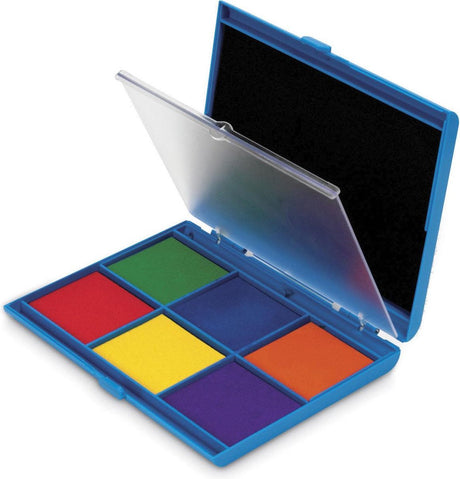 Ressources d'apprentissage Tampon encreur double 7 couleurs - 3+