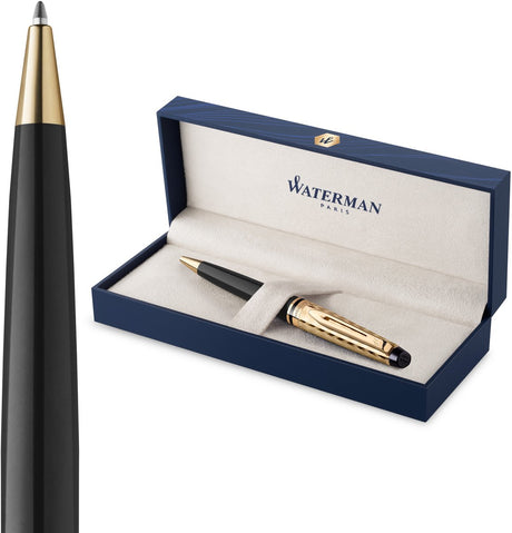 Stylo à bille expert Waterman | la collection d'opéra | or noir | emballage cadeau