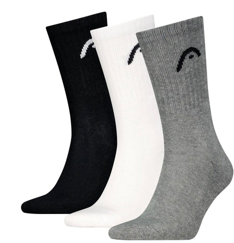 Head - unisex - alle sporten sportsokken - training - 3 pack - maat 35-38
