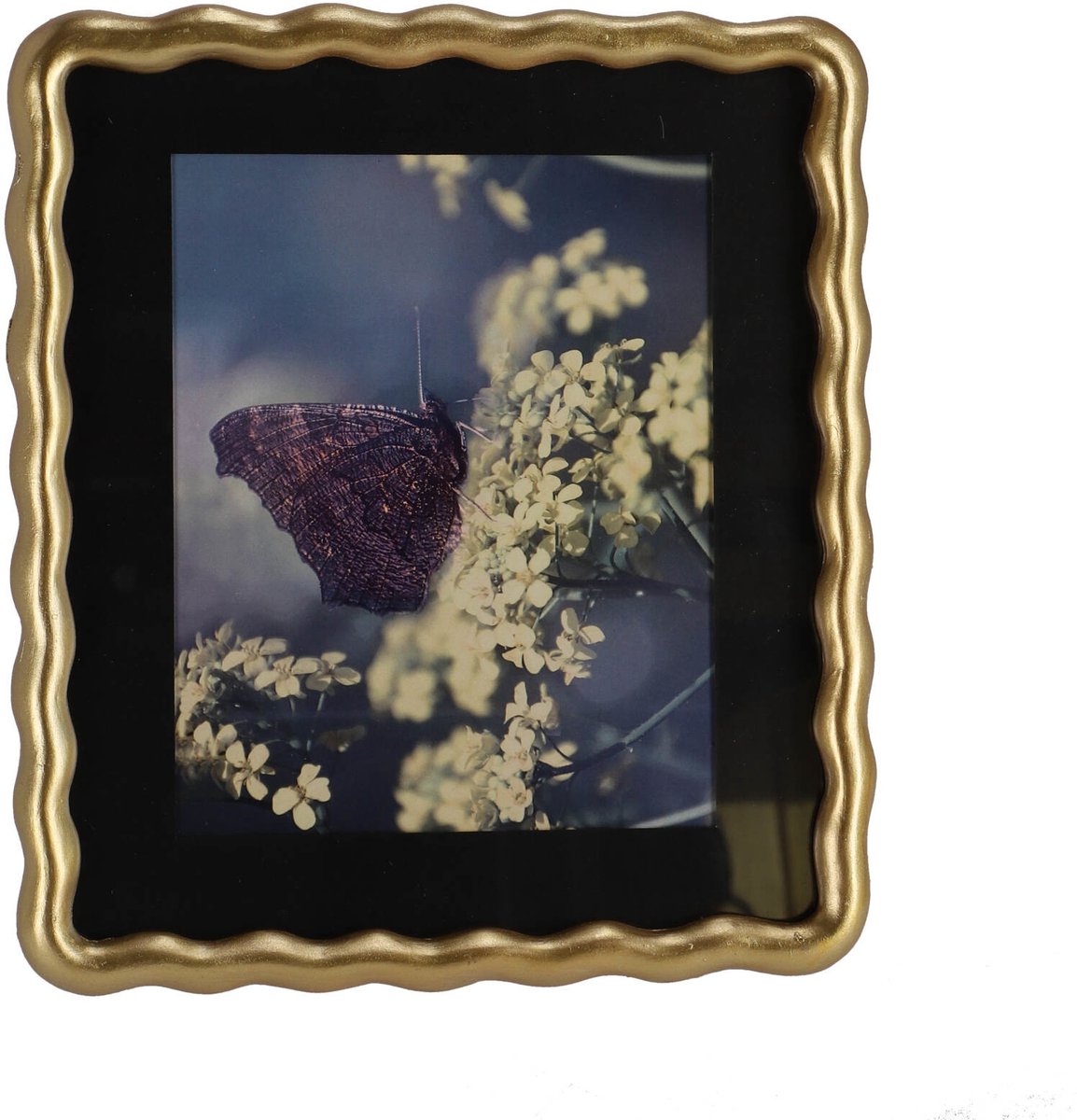 No brand cadre photo basia métal doré 20x25 cm | 2 pièces