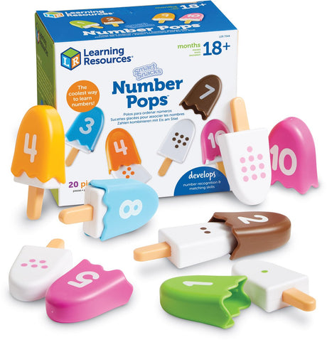 Ressources d'apprentissage smart snacks® numberpops™ - 2+