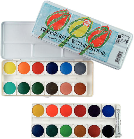 Ensemble de peinture aquarelle transparente Talens 31mp24