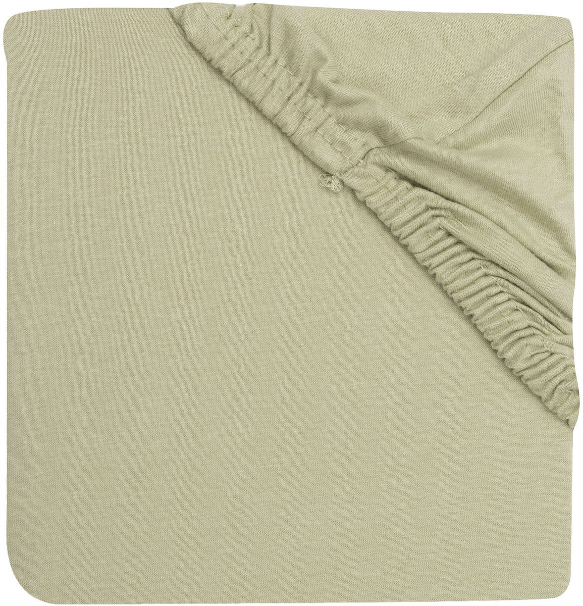 Jollein hoeslaken - 60x120 cm - jersey - soft matcha