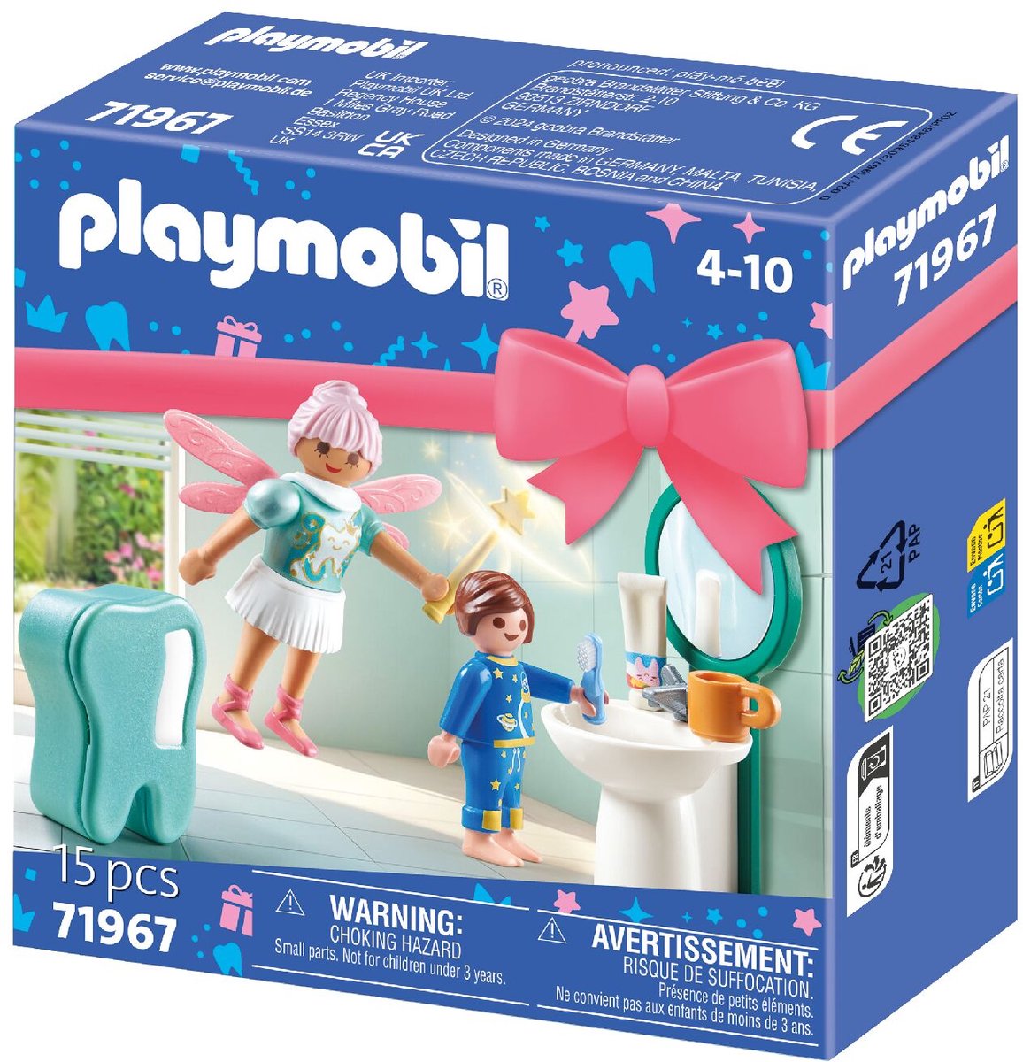 Playmobil 71967 Fée des dents | 2 pièces