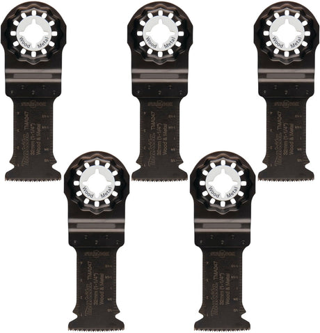 Accessoires Makita lame de scie plongeante 32mm bois métal (5pcs) - b-64814-5 - b-64814-5