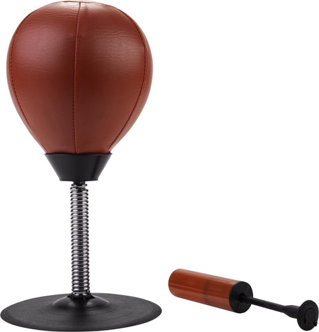 Sac de boxe anti-stress sur table
