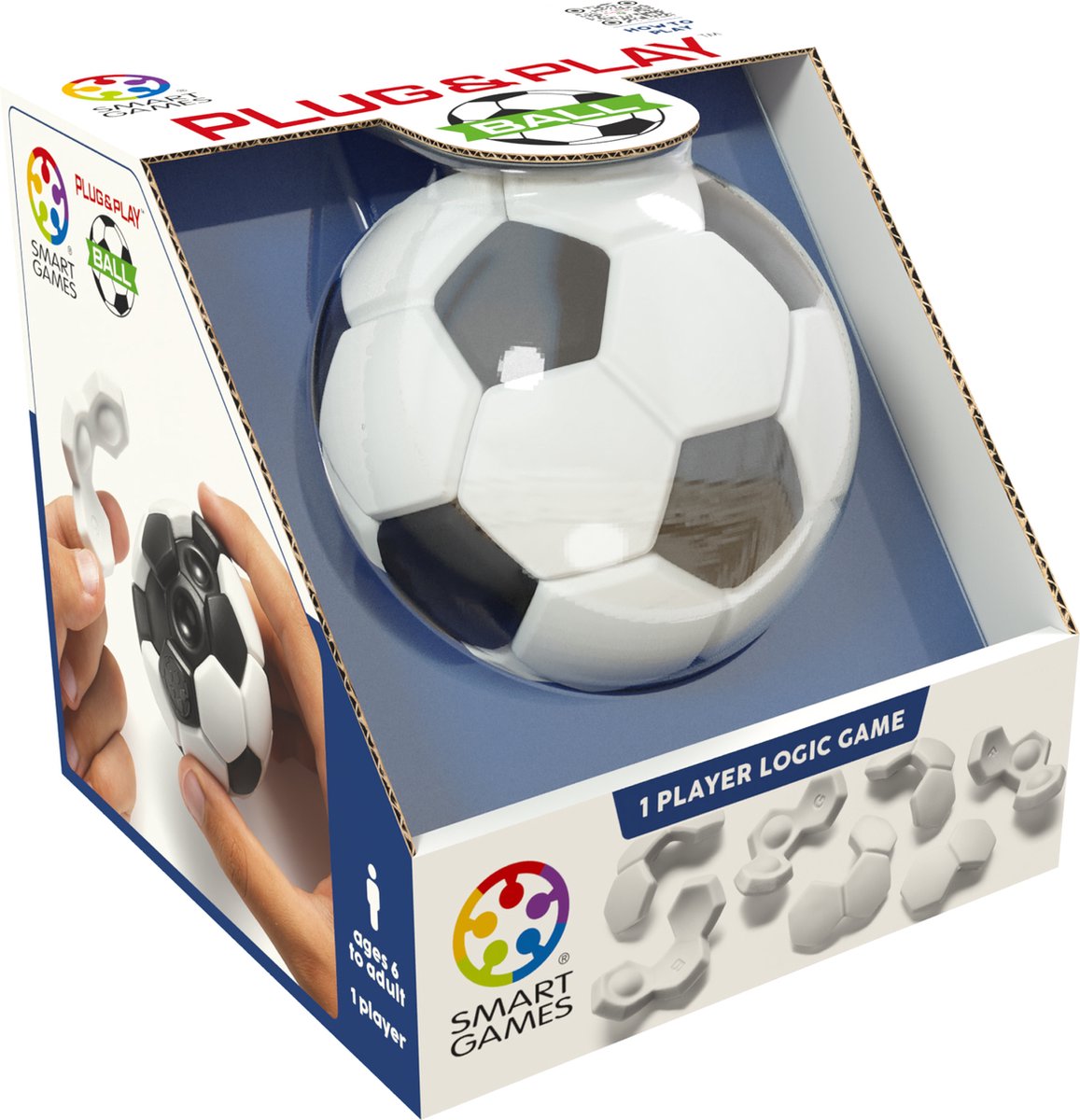 Smartgames plug and play ball - jeu de réflexion | 2 pièces