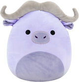 Peluche peluche Squishmallows - buffle d'eau violet, 30cm