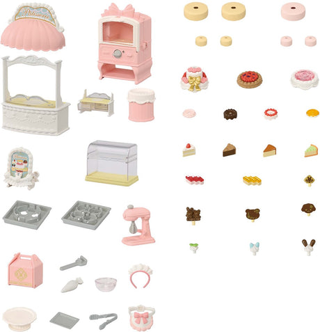 Sylvanian family 5807 pâtisserie pour maison de démarrage