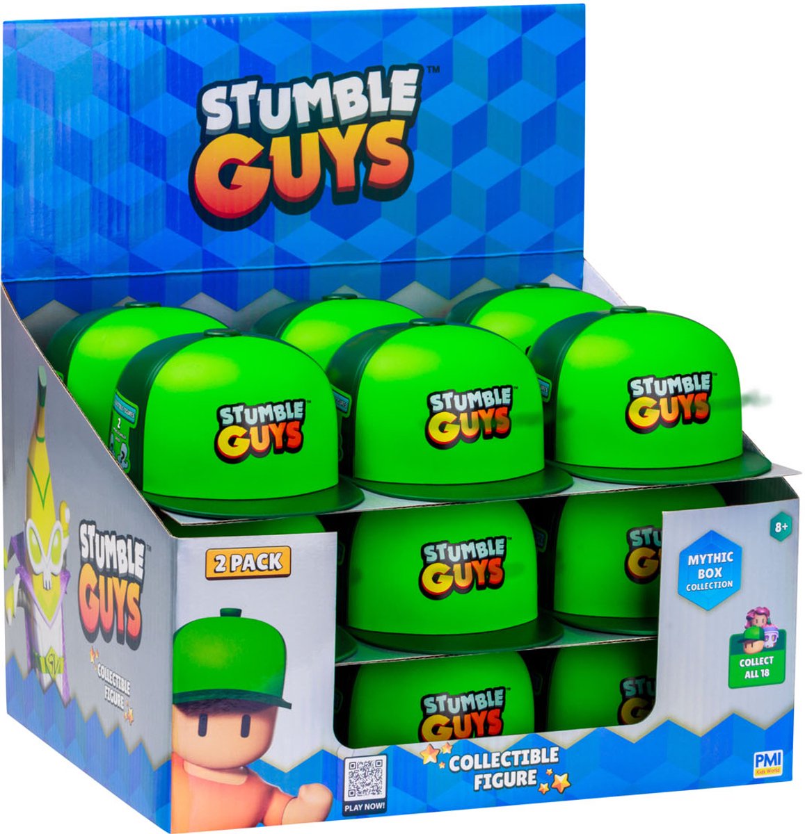 Stumble Guys - figurine en casquette aveugle s2