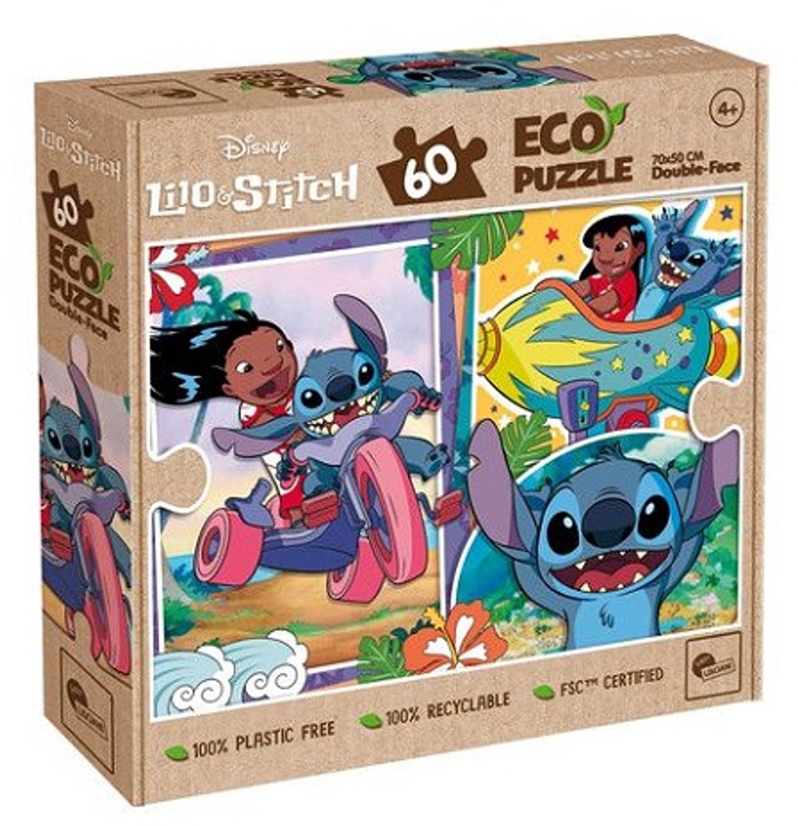 Lisciani Disney Eco Puzzle Df Stitch 60