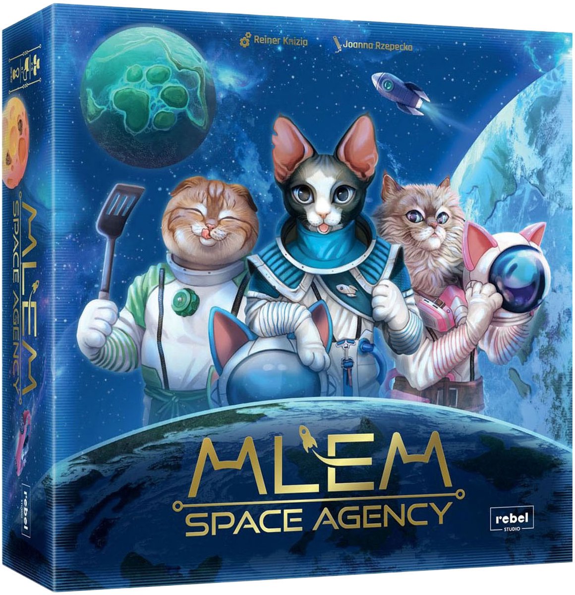 Rebel studio - Mlem Space Agency – Jeu de société néerlandais