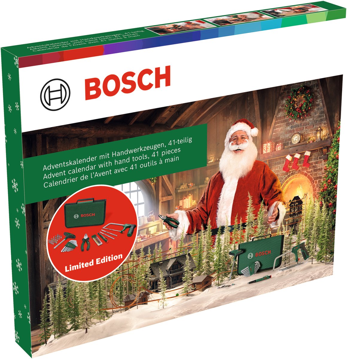 Calendrier de l'avent des outils Bosch 2025
