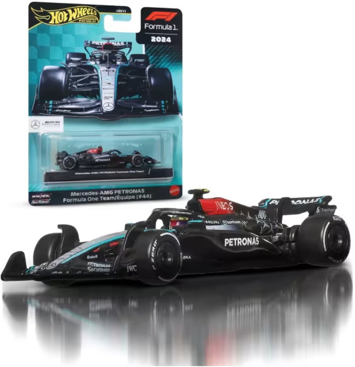 Hot Wheels Lewis Hamilton Mercedes-Benz Formule 1 Voiture de course 1:64