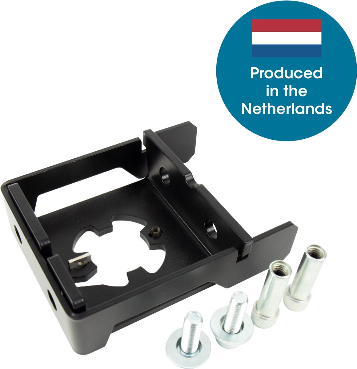 Adaptateur de potence Qibbel pour siège avant 1⅛ noir