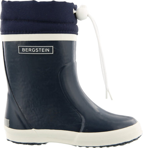 Bergstein botte d'hiver bottes de pluie unisexe junior - bleu foncé - taille 19