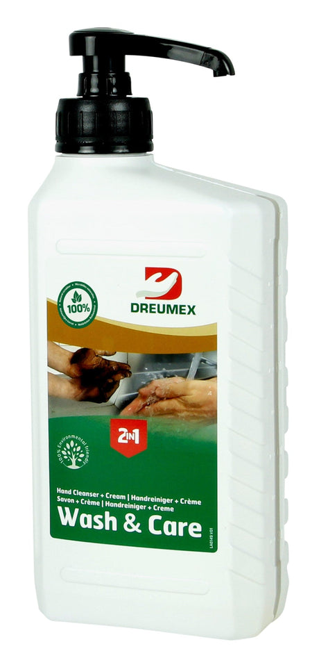 Dreumex Wash Care Nettoyer à main Savon à main 1 litre avec pompe