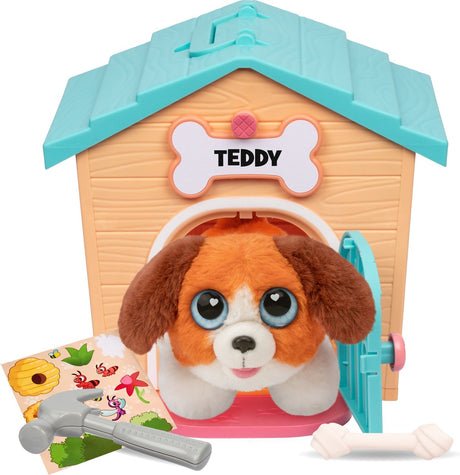 Moose Toys surprend une peluche pour chiot dans une niche
