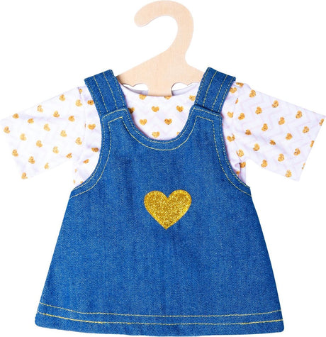 Robe de poupée HELSS avec T-shirt doré, 35-45 cm