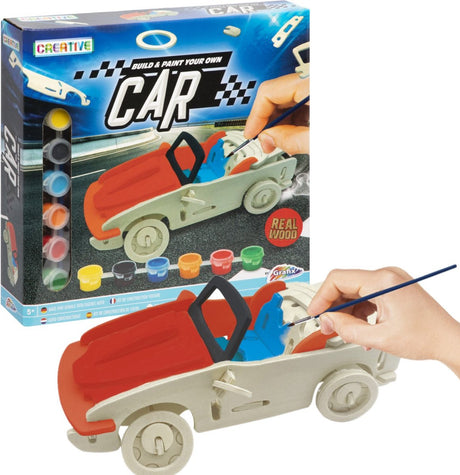 Forfait construction et peinture en bois Grafix - voiture