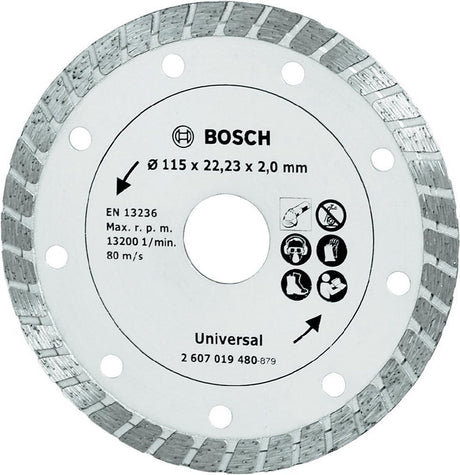 Meule diamantée Bosch - turbo - 115 mm