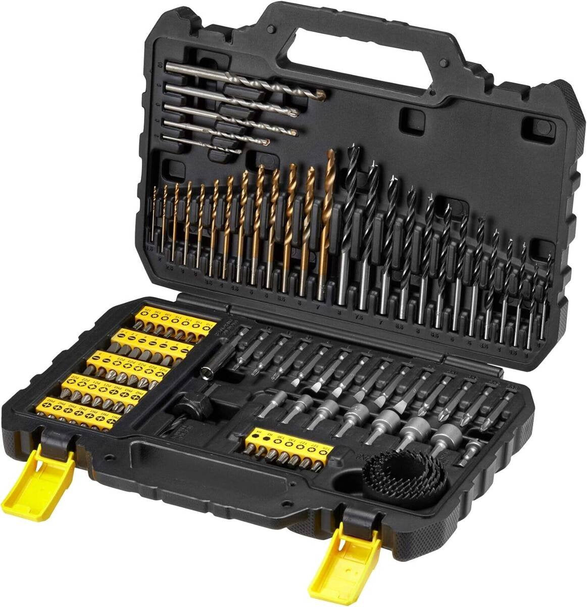 Accessoires Stanley - Jeu de 100 perceuses et tournevis sta88548-xj