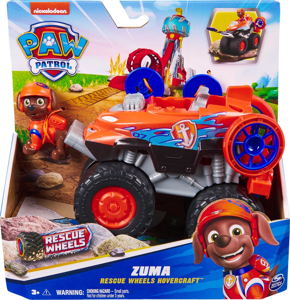 Roues de sauvetage Paw Patrol Zuma