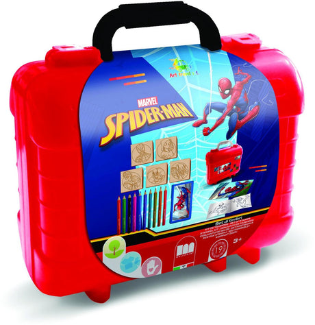 Ensemble de valise de tampon de couleur Spiderman multiprint